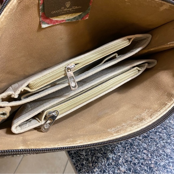 VINTAGE GUCCI Monogram Pvc Leather Clutch 💼 - Picture 17 of 17